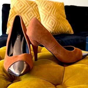Modesta heels camel